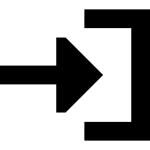 Arrow Right To Bracket SVG Icon